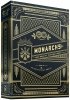Bicycle Karty Monarchs Deck Czarne 
