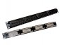 ALANTEC Patch panel UTP kat.5e 24 porty LSA 1U 