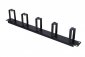 Extralink Organizer kabli 1U czarny 