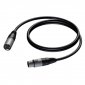 PROCAB Kabel XLR Męski - XLR Żeński 3m 