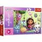 Trefl Puzzle 30 elementów Gabi i jej uroczy domek, Koci Domek Gabi 