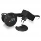IcyBox IB-HUB1407 3 Port ładowarka do biurka, 2x USB-A, 1x USB-C, otwór 60mm 