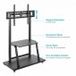 Manhattan Stojak mobilny do TV 37-100cali, 150kg, półka AV 