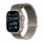 Apple Watch Ultra 2 GPS + Cellular, koperta 49 mm z tytanu w kolorze naturalnym z bransoletą mediolańską M z tytanu w kolorze naturalnym 