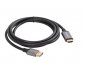 Lanberg Kabel Displayport(M)-HDMI(<br />M)1.8M 4K czarno-srebrny 