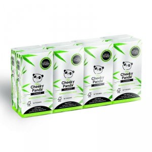 Cheeky Panda, Chusteczki higieniczne kieszonkowe, paczka 8 opak.