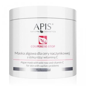 Apis - Couperose-Stop Algae Mask maska algowa dla cery naczynkowej z dziką różą i witaminą C 200g