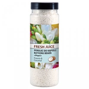 Fresh Juice - Bathing Beads perełki do kąpieli Freesia & Coconut 450g
