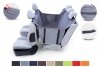 Kardiff mata Anti Slip z Bokami M 133x157cm Brązowa
