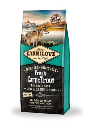 Carnilove Fresh Adult Carp&amp;Trout 1,5kg Sucha karma Karp i Pstrąg dla psa
