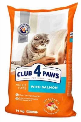 Club4Paws Łosoś 14kg sucha karma dla kota