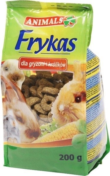 Animals Frykas 200g Pokarm uzupełniający dla Gryzoni i Królików
