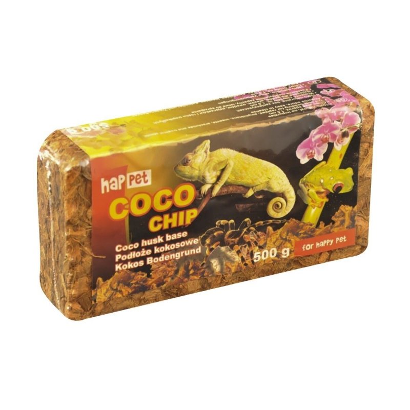 happet Podłoże kokosowe Chips 500g do terrarium