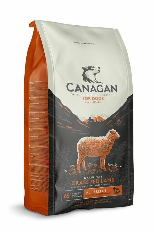 Canagan Grass-Fed Lamb 6kg delikatna Jagnięcina Bez Zbóż dla psa