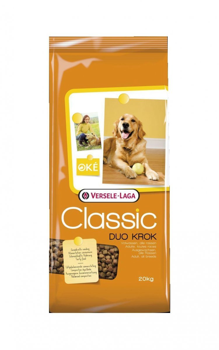 Versele Laga Classic Duo Krok 20kg kompletna sucha karma dla psa