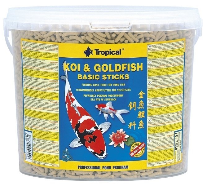 Tropical Koi&amp;Goldfish Basic Sticks 5l