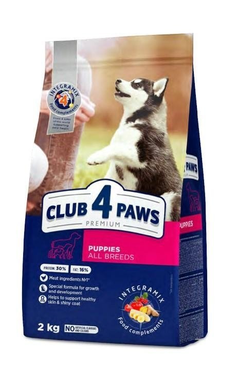 Club4Paws Puppy 2kg sucha karma dla szczeniąt