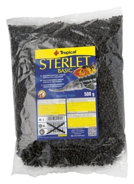 Tropical Sterlet Basic S worek 1l 0,5kg