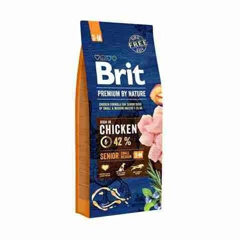 Brit Premium by NatureSenior S+M 15kg