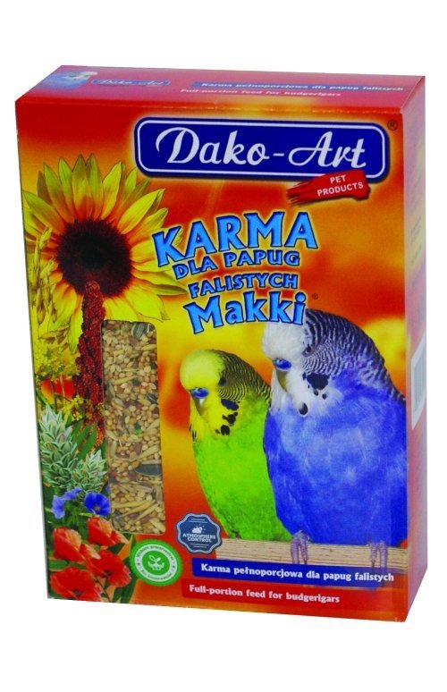 Dako-art Makki 500g pokarm dla Papug Falistych