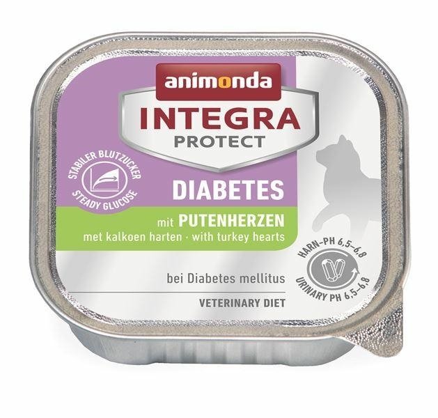 Animonda Integra Diabetes Serca Indycze 100g tacka Mokra karma dla kotów z Cukrzycą
