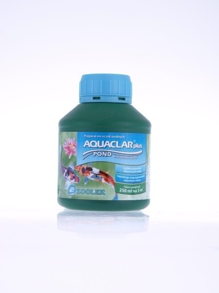 Zoolek pond AQUACLAR butelka 250ml &quot;B&quot; klarowanie wody w oczkach wodnych