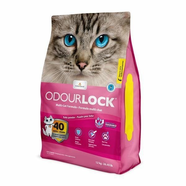 Odourlock Baby Powder 12kg superwydajny bentonit o zapachu Pudru dziecięcego