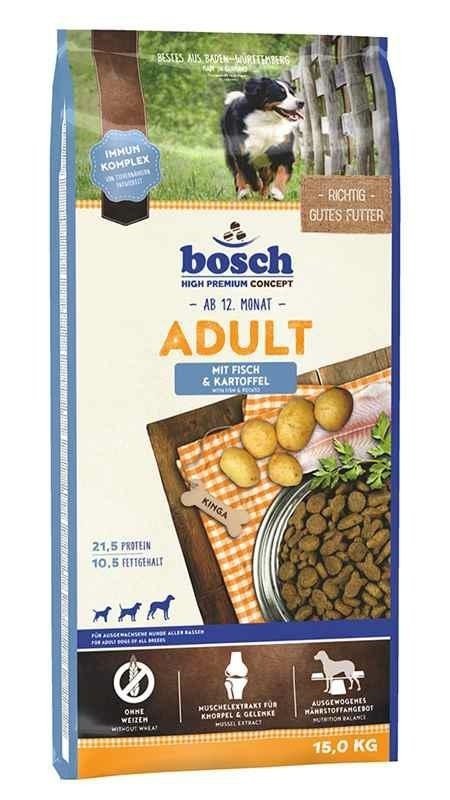 Bosch Adult 15kg Ryba i Ziemniak dla Psa