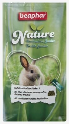 beaphar Nature Junior 750g sucha karma dla młodych Królików