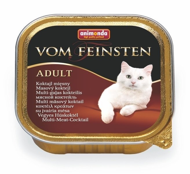 Animonda Vom Feinsten Koktajl mięsny 100g tacka Mokra karma dla Kotów