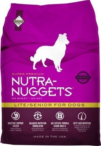 Nutra Nuggets Adult Lite &amp; Senior 15kg sucha karma dla psów starszych i wszystkich psów z nadwagą