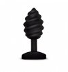 GVIBE Wibrujący Korek Analny   Gplug Twist Mystic Noir