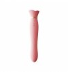 Wibrator i Stymulator Łechtaczki- Zalo Rose Vibrator Strawberry Pink