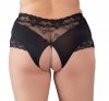 Cottelli Collection Intrygujące Figi - Pearl Briefs black L