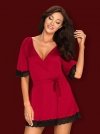 Szlafrok czerwony  S/M