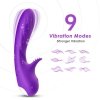BOSS SERIES Wibrator Króliczek  - Romance purple