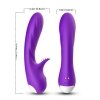 BOSS SERIES Wibrator Króliczek  - Romance purple