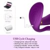BossSeries Remote wearable vibrator PURPLE-Wibrator Uniwersalny+Pilot