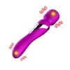  FOX Stymulator-Silicone Dual Massager USB 7+7 Function Purple