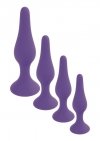 BossSeries Korek Analny-Silicone Plug Purple - Large