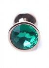 BossSeries Korek Analny-Jewellery Red Gold PLUG- Green