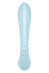 SATISFYER Wibrator Królik - Triple Oh light blue