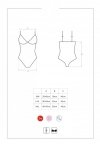 OBSESSIVE 810-TED-1 Body czarne L/XL