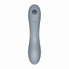Satisfyer Vibrator Ssący - Curvy Trinity 3 (Blue Grey) 3w1