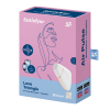 SATISFYER Wibrator Masażer Ssący Powietrzny Love Triangle White