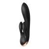 Satisfyer Wibrator Króliczek -Double Flex Connect App (Black) 