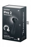SATISFYER Masażer Łechtaczki Ssący APP - Pro 2 Generation 3with Liquid Air Technology, Vibration and Bluetooth/App black