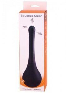 Seven Creations Gruszka do Lewatywy-Anal/hig-SQUEEZE CLEAN BLACK