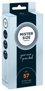 Mister Size Prezerwatywy 57mm 10szt