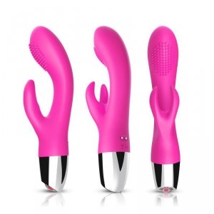 BOSS SERIES Wibrator Króliczek - Rabbit pink